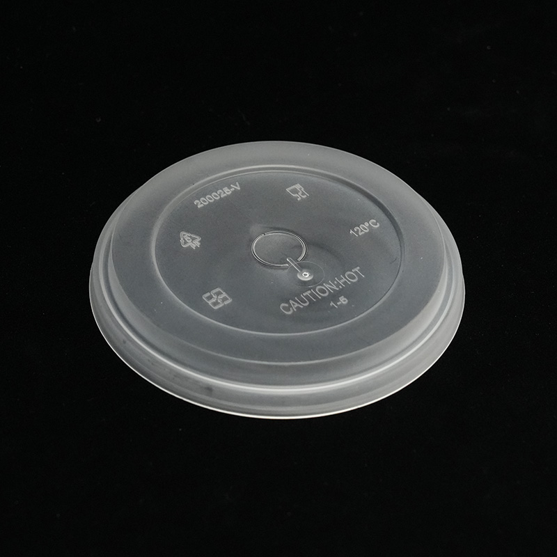 PET plastični ravni poklopac za čašicu